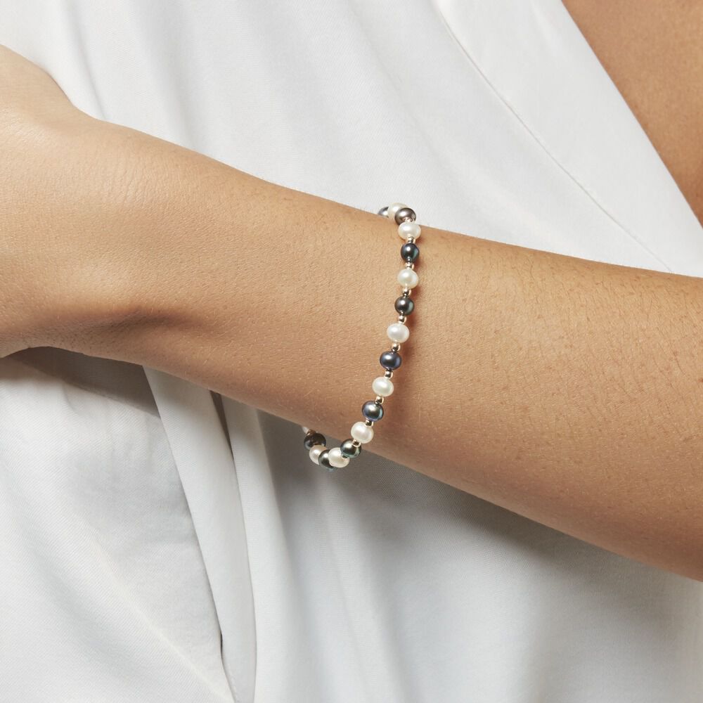 Bracelet Merisa Or Jaune Perle De Culture - Bracelets chaînes Femme | Marc Orian