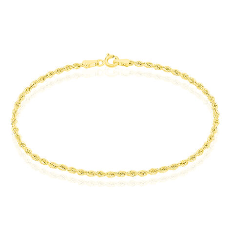 Bracelet Jerry Maille Corde Or Jaune - Bracelets mailles Femme | Marc Orian