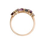 Bague Leonice Or Rose Topaze Amethyste - Bagues pierres fines Femme | Marc Orian