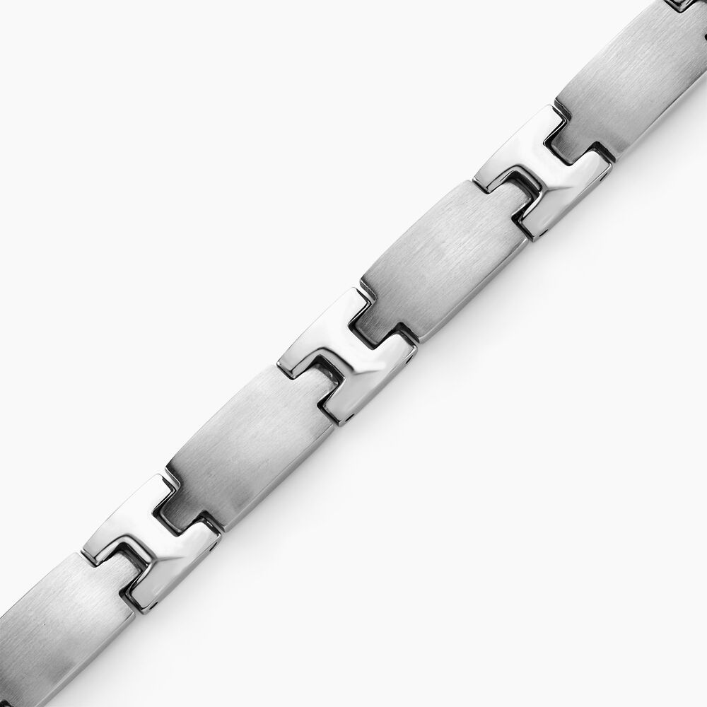 Bracelet Luri Acier Blanc - Bracelets chaînes Homme | Marc Orian