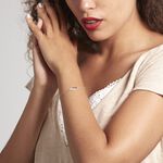 Bracelet Ophelia Argent Blanc Oxyde De Zirconium - Bracelets fantaisie Femme | Marc Orian