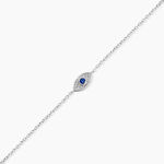 Bracelet Josue Argent Blanc Oxyde De Zirconium - Bracelets fantaisie Femme | Marc Orian