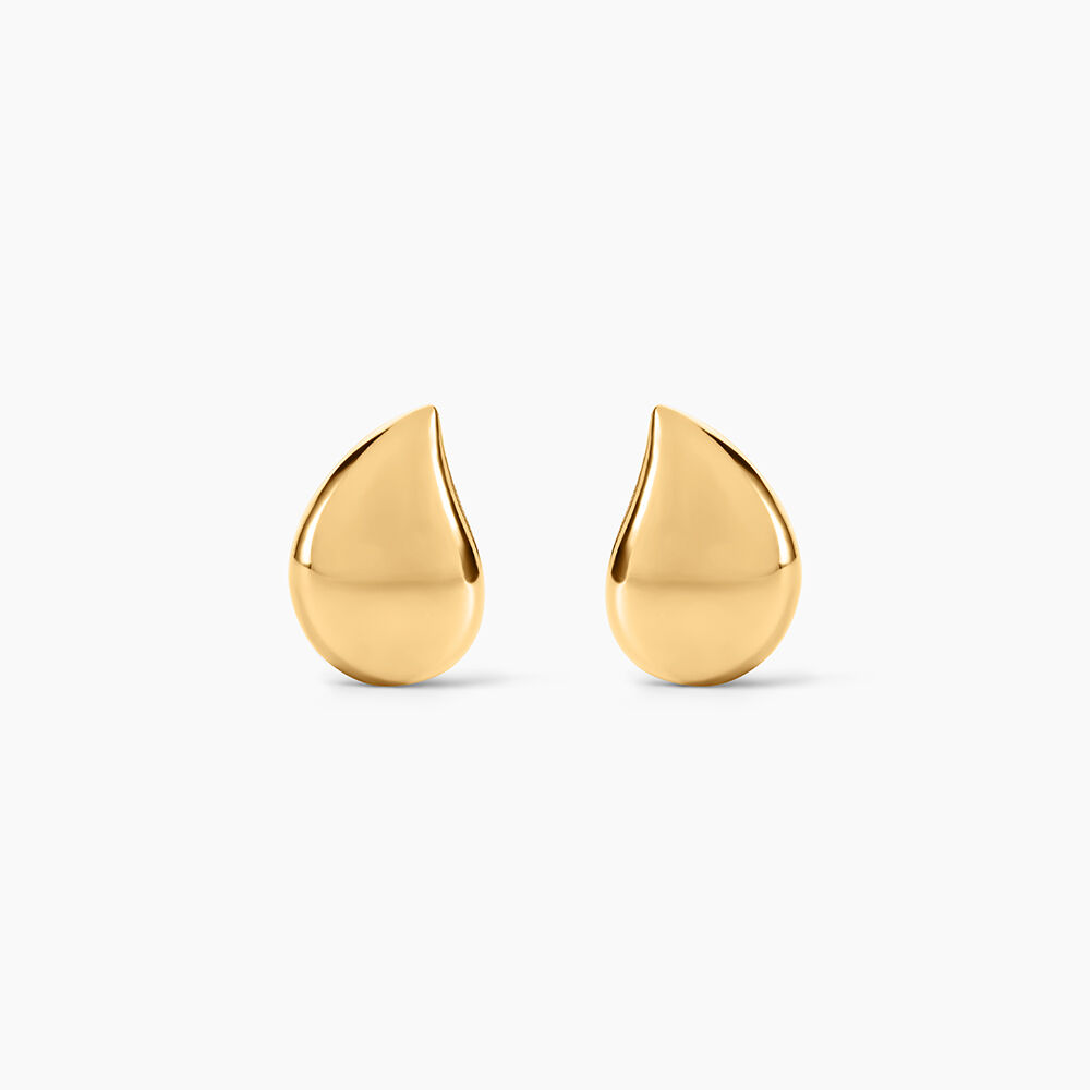 Boucles D'Oreilles Puces Aziz Or Jaune - Puces Femme | Marc Orian