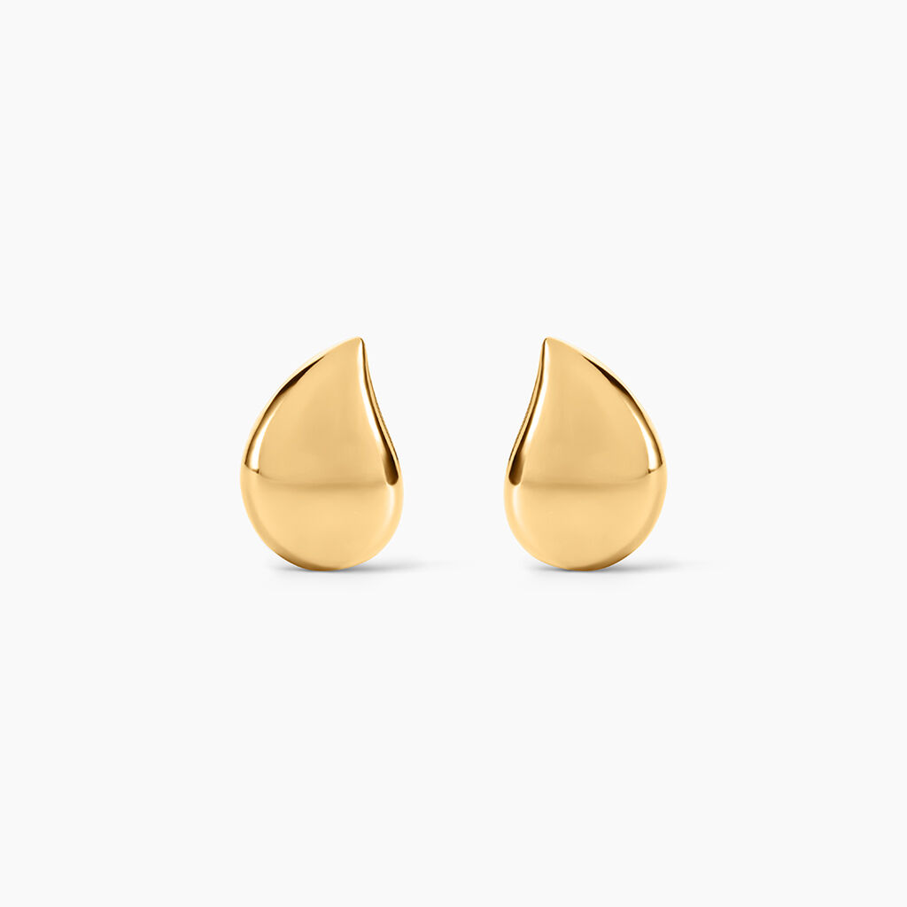 Boucles D'Oreilles Puces Aziz Or Jaune - Puces Femme | Marc Orian