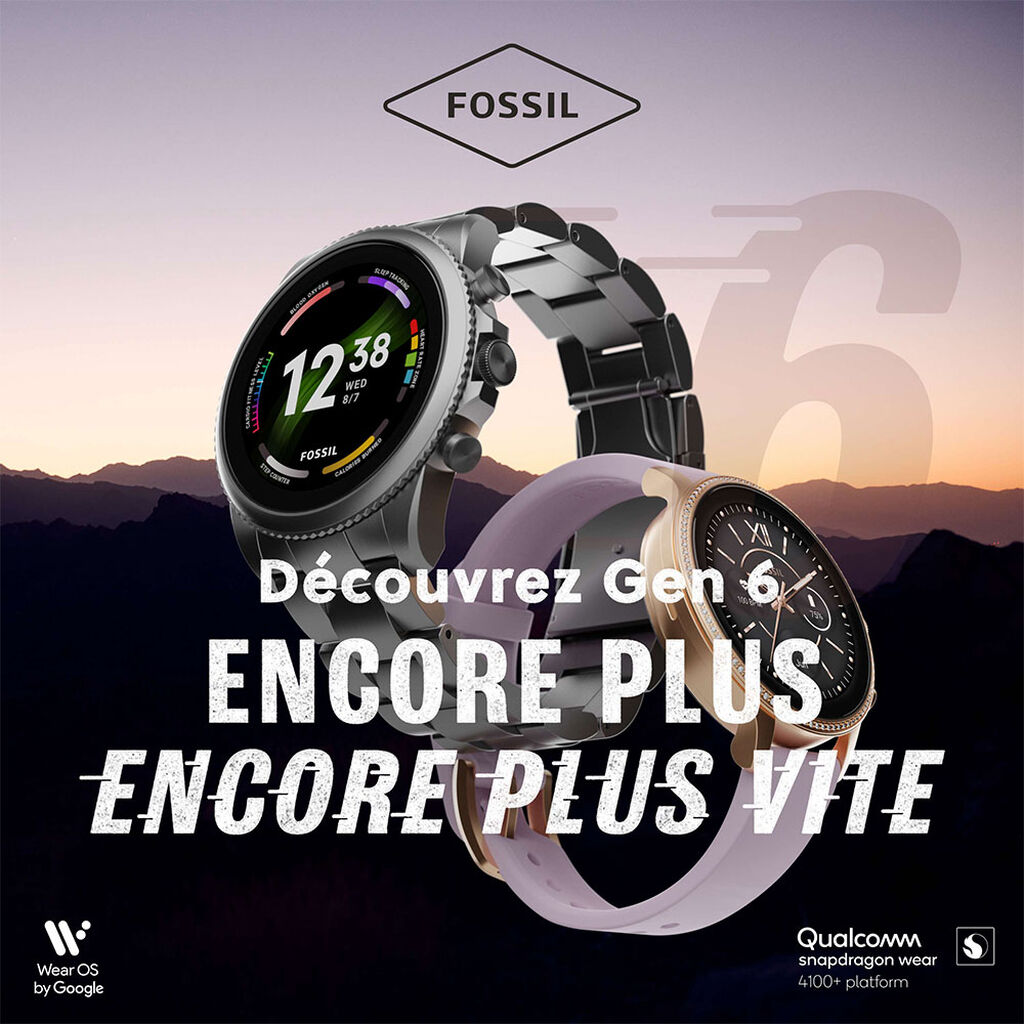 Montre Connectée Fossil Gen 6 - Montres connectées Femme | Marc Orian