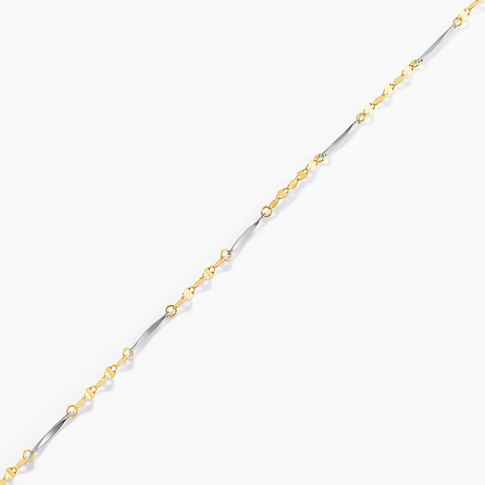 Bracelet Peyronne Or Bicolore - Bracelets cha&icirc;nes Femme | Marc Orian