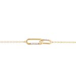 Bracelet Plaqu&eacute; Or Mietta Oxydes De Zirconium - Bracelets fantaisie Femme | Marc Orian