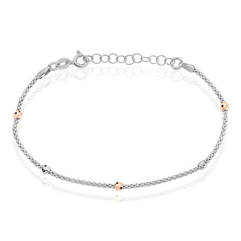 Bracelet Ingride Argent Tricolore - Bracelets chaînes Femme | Marc Orian