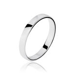 Alliance Isodoro Ruban Bombe Or Blanc - Alliances personnalis&eacute;es Famille | Marc Orian