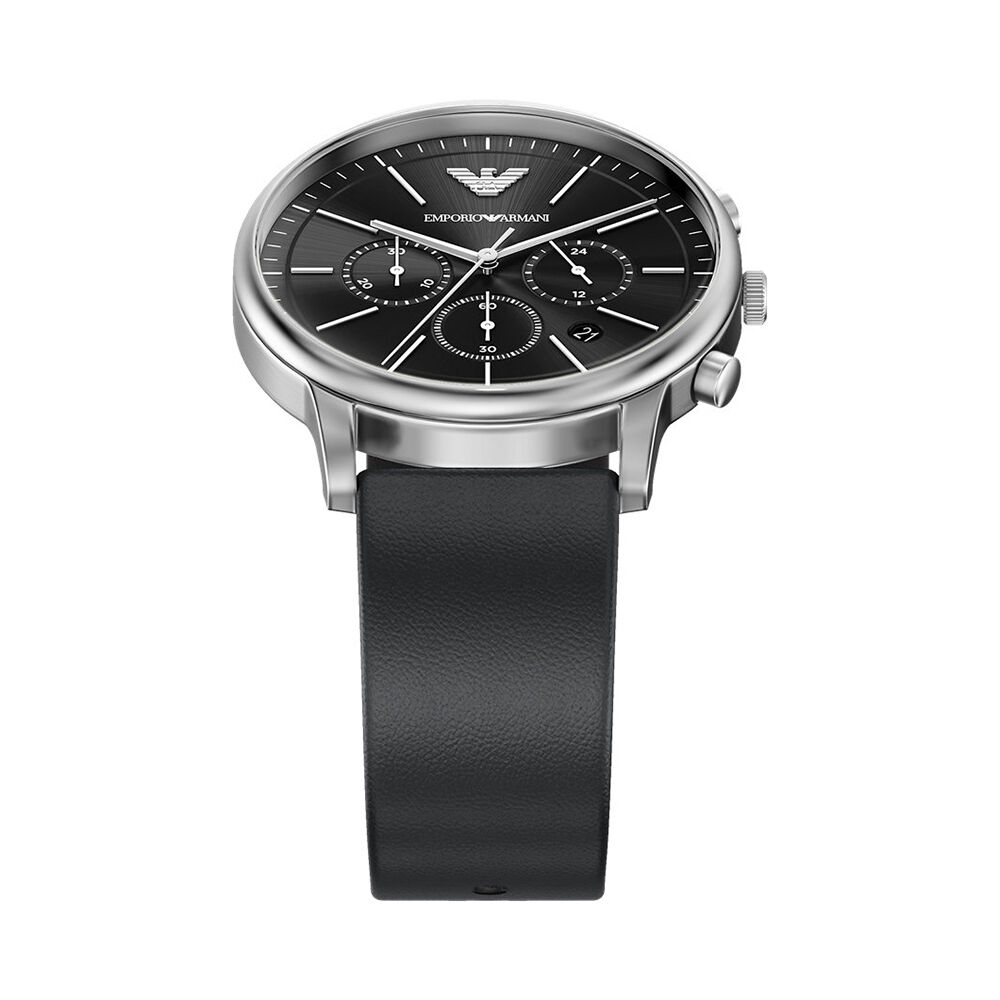 Montre Emporio Armani Noir - Montres &eacute;tanches Homme | Marc Orian