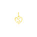 Pendentif Eudocie Coeur Lettre Or Jaune - Pendentifs Femme | Marc Orian