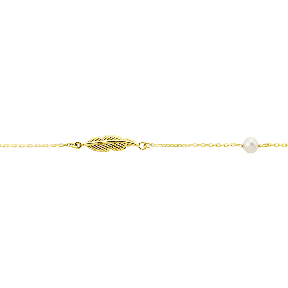 Bracelet Juditte Or Jaune Perle De Culture -  Femme | Marc Orian