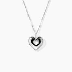 Collier Ceramik Design Argent Blanc Céramique Et Oxyde De Zirconium - Colliers Femme | Marc Orian