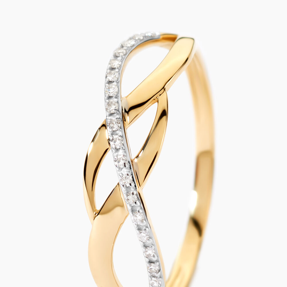 Bague Omnia Or Jaune Diamant - Bagues pierres pr&eacute;cieuses Femme | Marc Orian