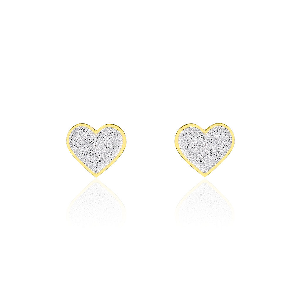 Boucles D'oreilles Puces Marta Or Jaune - Puces Femme | Marc Orian