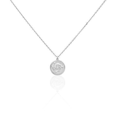Collier Argent Blanc Lew - Colliers fantaisie Homme | Marc Orian