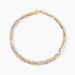 Bracelet Jasmin Tresse Or Tricolore - Bracelets Tressés Femme | Marc Orian