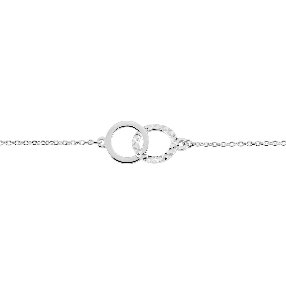 Bracelet Argent Blanc Ula - Bracelets chaînes Femme | Marc Orian