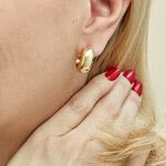 Cr&eacute;oles Telly Or Jaune - Cr&eacute;oles Femme | Marc Orian