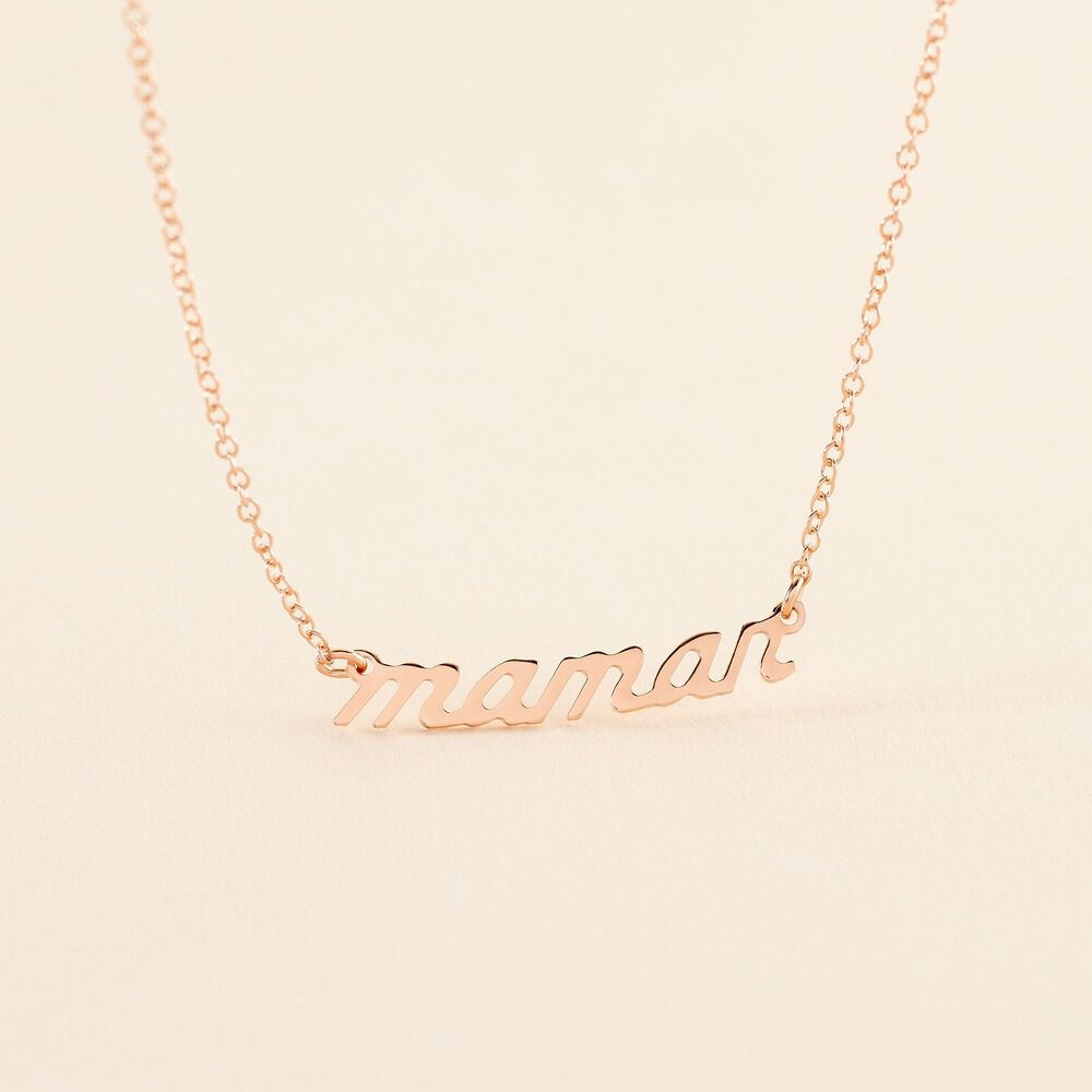 Collier Mendi Argent Rose - Colliers maman Femme | Marc Orian