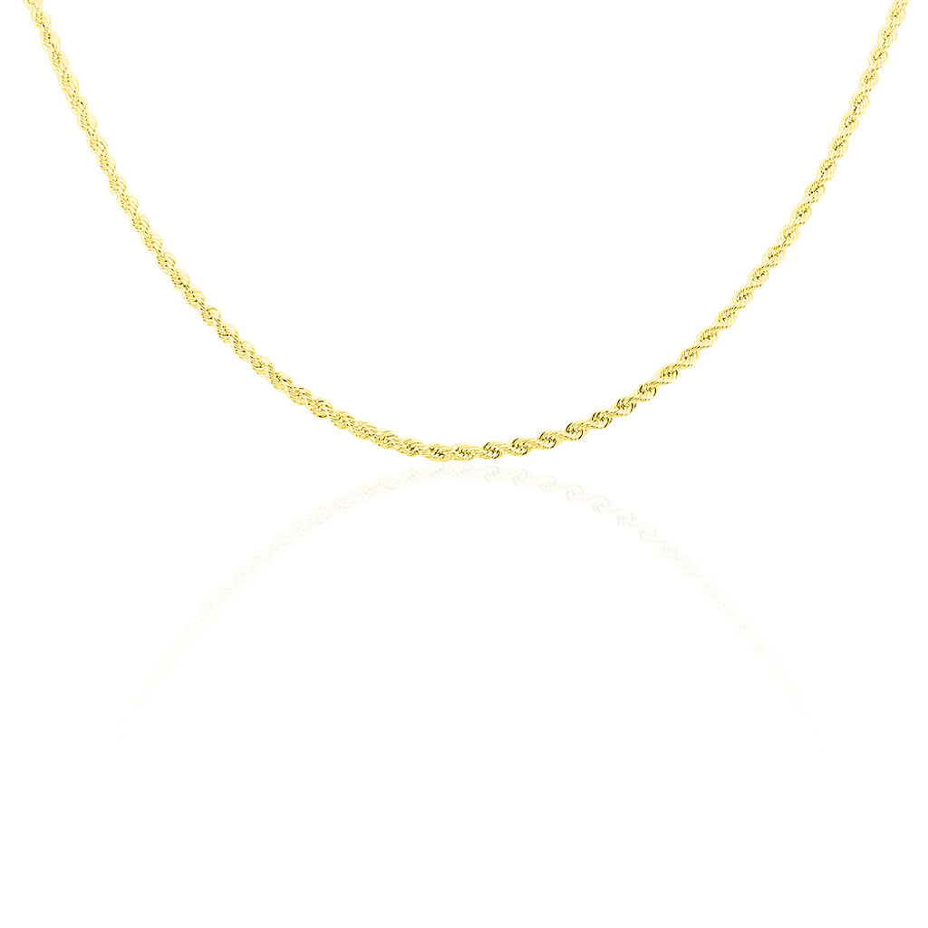 Collier Jerry Maille Corde Or Jaune - Chaines Femme | Marc Orian
