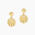 Boucles D'Oreilles Pendantes Glowy Acier Jaune - Pendantes Femme | Marc Orian