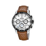 Montre Festina Timeless Chronographe Blanc - Montres &eacute;tanches Homme | Marc Orian