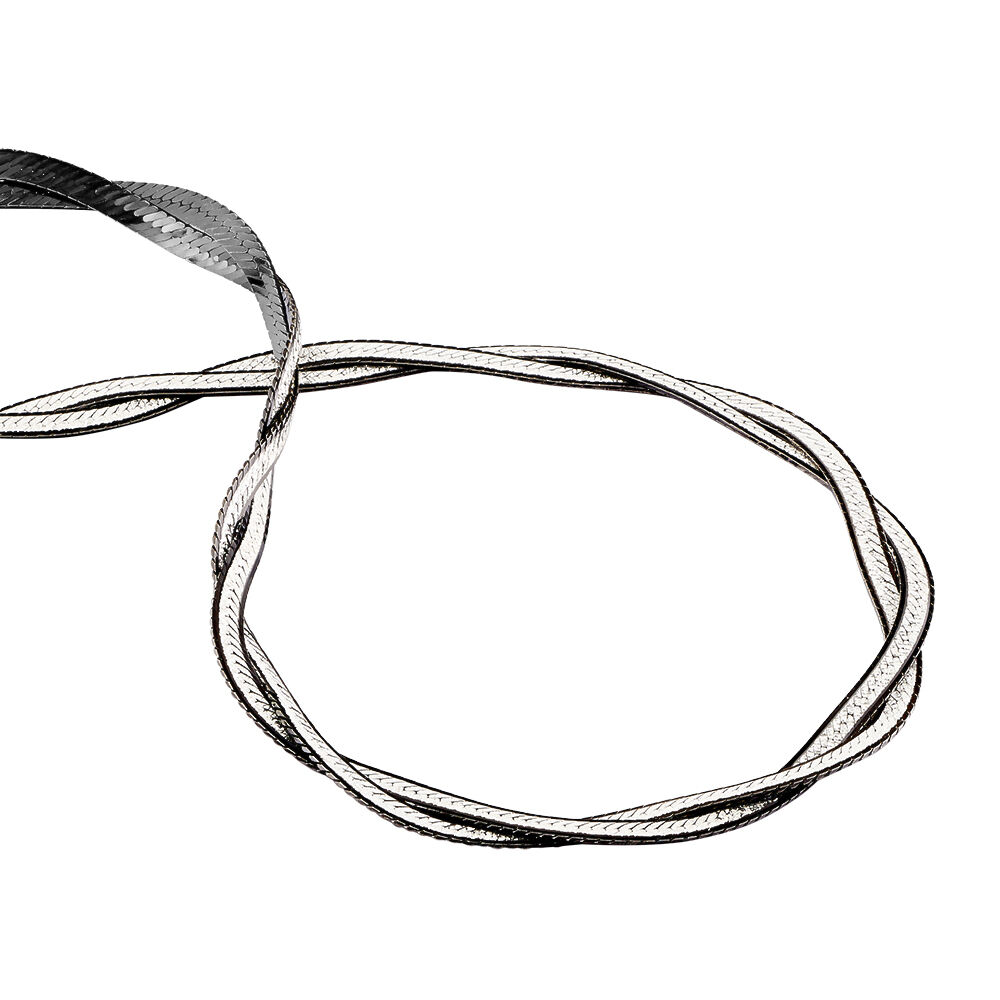 Collier Anaiz Argent Bicolore - Chaines Femme | Marc Orian