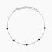 Bracelet Thesee Argent Blanc Spinelle - Bracelets fantaisie Femme | Marc Orian
