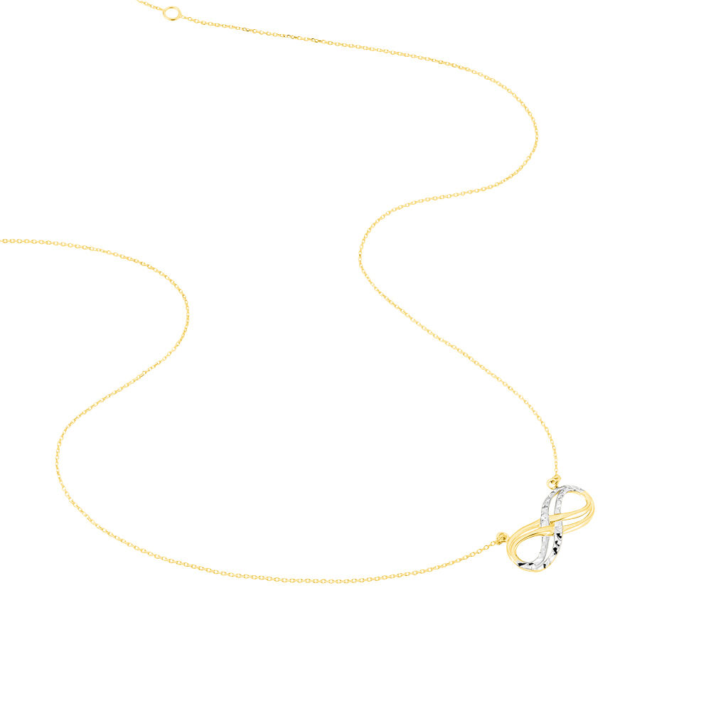 Collier Lyasa Infini Diamante Or Bicolore - Colliers Femme | Marc Orian