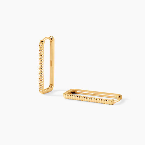 Cr&eacute;oles Huldah Or Jaune - Cr&eacute;oles Femme | Marc Orian