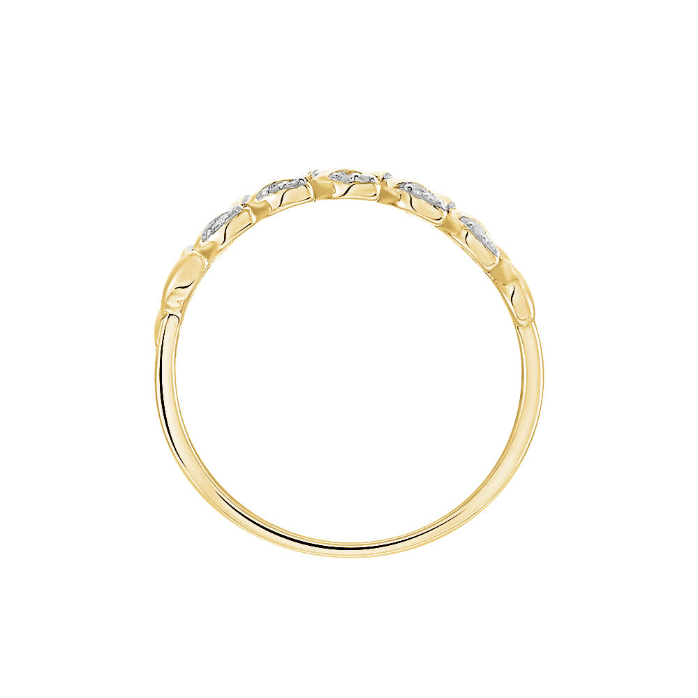 Bague Berinice Or Jaune Diamant - Bagues pierres précieuses Femme | Marc Orian