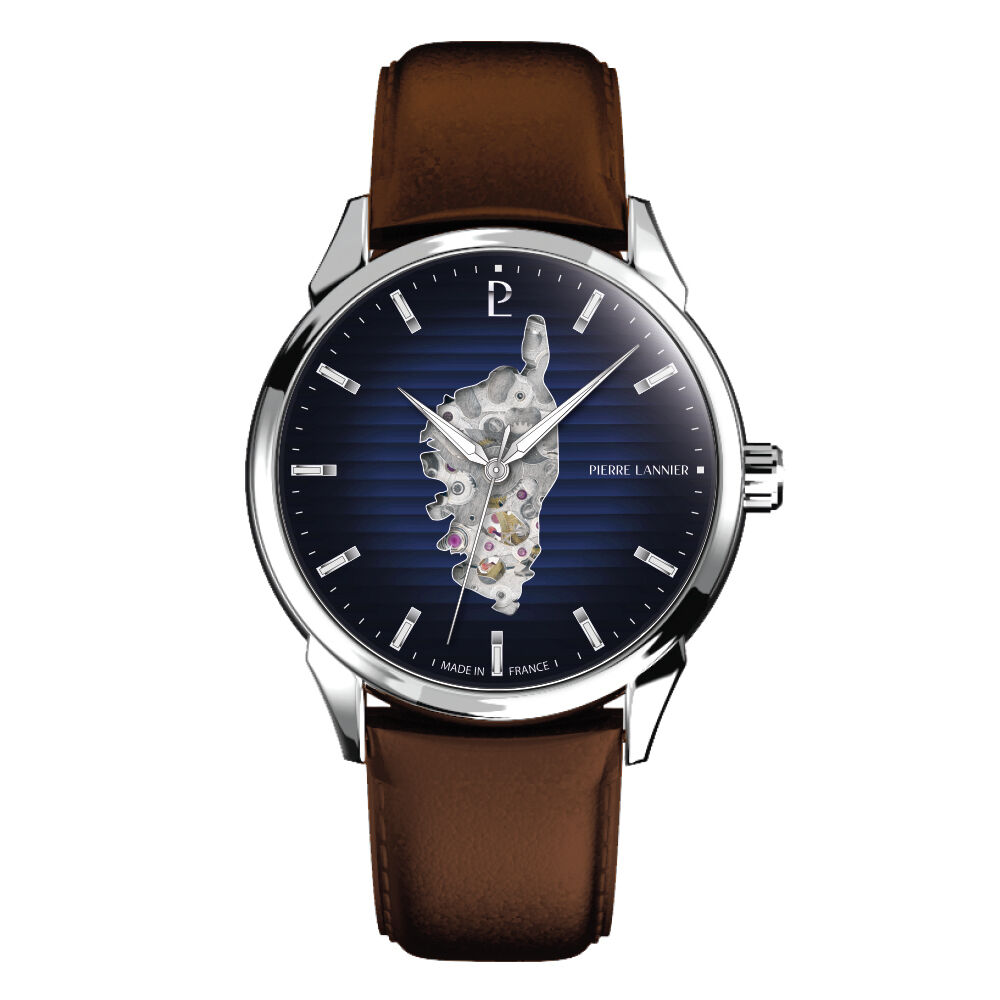 Montre Pierre Lannier Monarck Bleu - Montres automatiques Homme | Marc Orian
