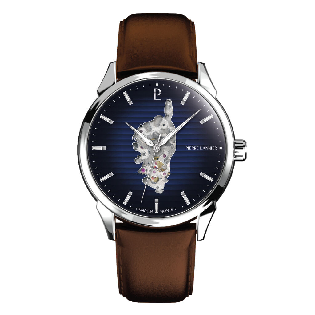 Montre Pierre Lannier Monarck Bleu - Montres automatiques Homme | Marc Orian