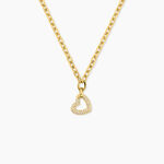 Collier Sydnee Acier Jaune Cristal - Colliers avec pierres Femme | Marc Orian
