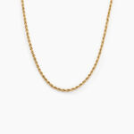 Collier Jerry Maille Corde Or Jaune - Chaines Femme | Marc Orian