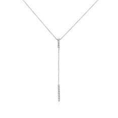 Collier Marjenka Or Blanc Diamant - Colliers Femme | Marc Orian