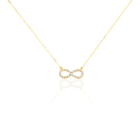 Collier Klothilda Or Jaune Oxyde De Zirconium - Colliers avec pierres Femme | Marc Orian