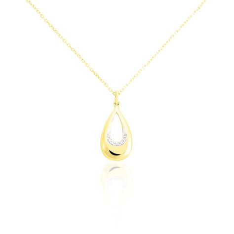 Collier Nirmala Or Jaune Diamant - Colliers avec pierres Femme | Marc Orian