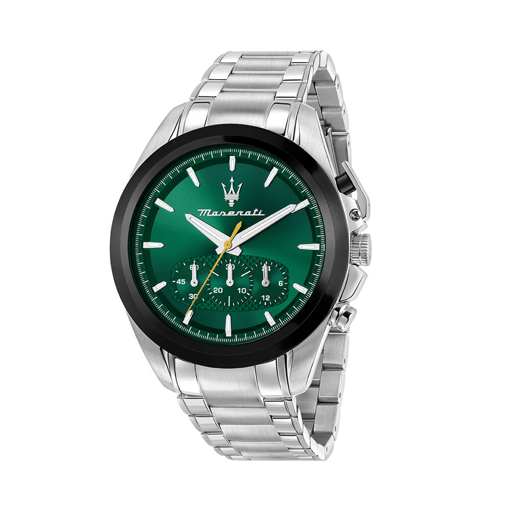 Montre Maserati Traguardo Vert - Montres &eacute;tanches Homme | Marc Orian
