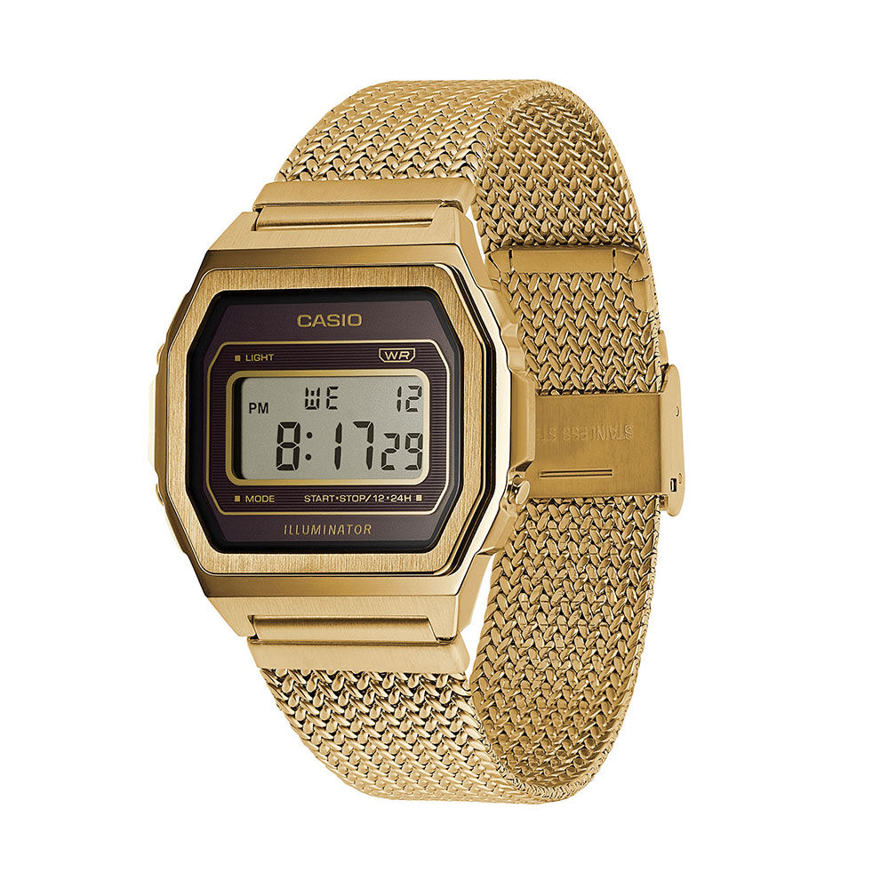 Montre Casio Collection Vintage Champagne - Montres étanches Famille | Marc Orian