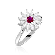 Bague Prudentius Argent Blanc Oxyde De Zirconium - Bague fantaisie Femme | Marc Orian