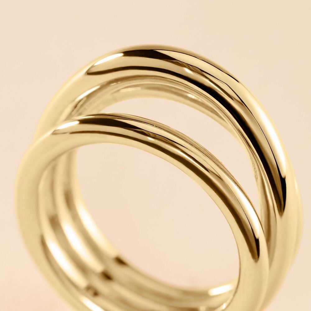 Bague Ariane Plaqu&eacute; Or Jaune - Bijoux fantaisie Femme | Marc Orian