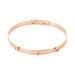 Bracelet Jonc Aleksandra Argent Rose Oxyde De Zirconium - Bracelets joncs Femme | Marc Orian