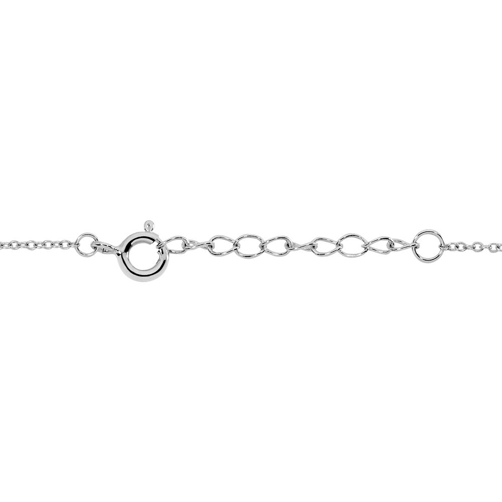 Bracelet Alexane Argent Blanc Oxyde De Zirconium - Bracelets Medailles Femme | Marc Orian