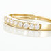Alliance Rhea Or Jaune Diamant - Alliances avec pierres Femme | Marc Orian