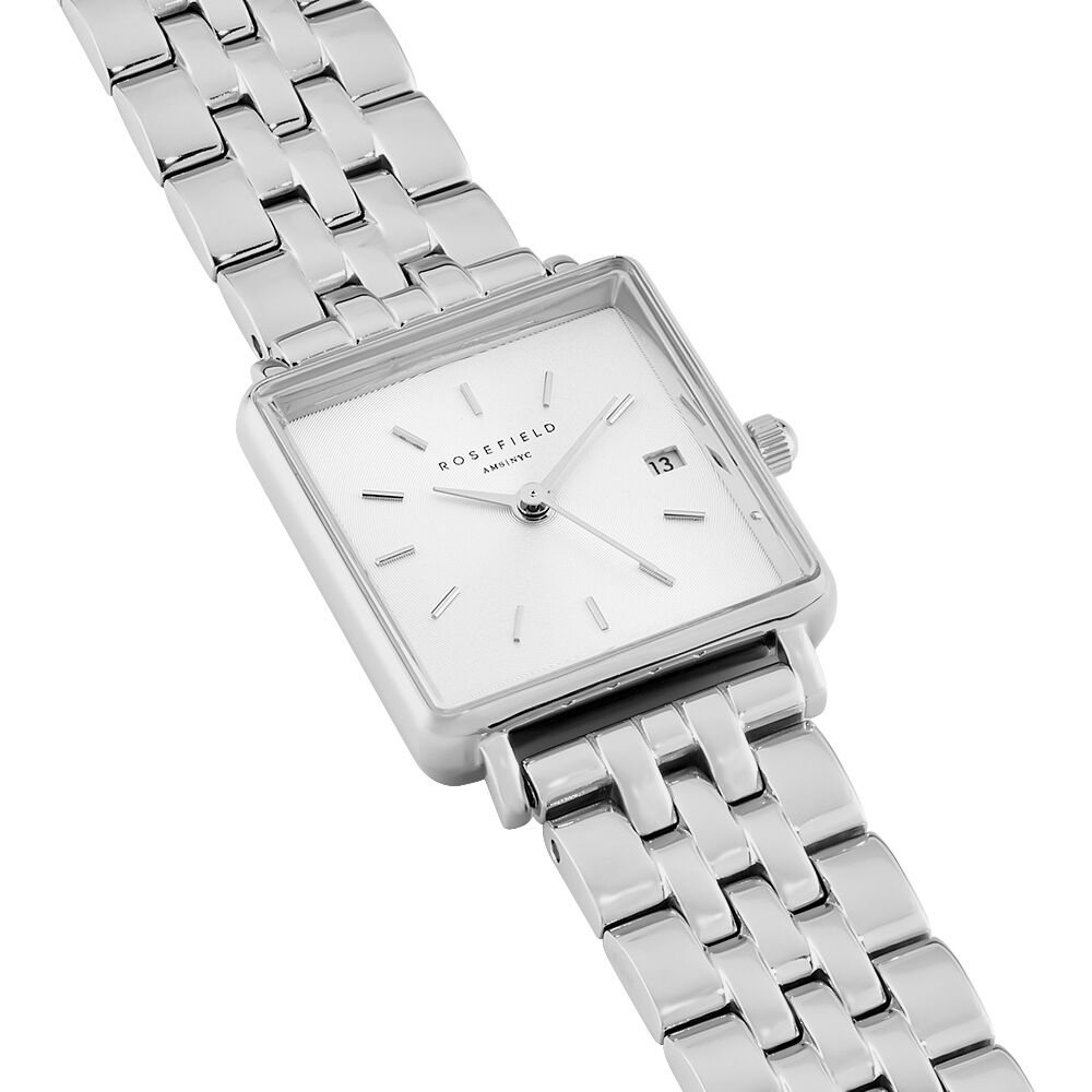 Montre Rosefield The Mini Boxy Blanc - Montres étanches Femme | Marc Orian