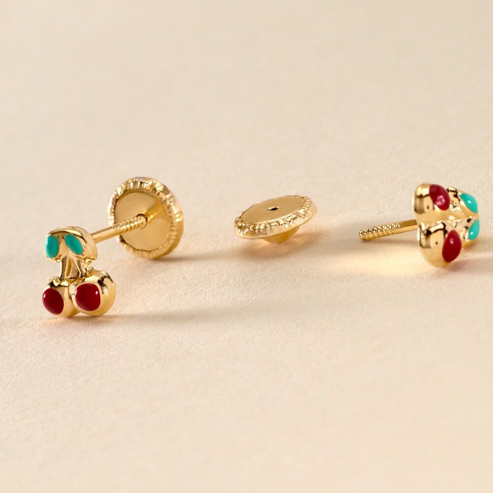 Fermoir Vis Boucle D'oreille Or Jaune - Soins et accessoires Famille | Marc Orian