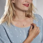 Collier Maritie Argent Blanc Oxyde De Zirconium - Colliers avec pierres Femme | Marc Orian