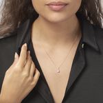 Collier Goutte Or Jaune Oxyde De Zirconium - Colliers avec pierres Femme | Marc Orian